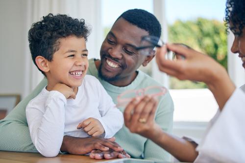 Explaining how myopia control works to parents