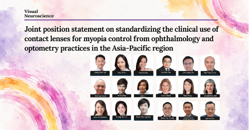 The Joint Position Statement on contact lenses for myopia management – Q&A with Tacy Song